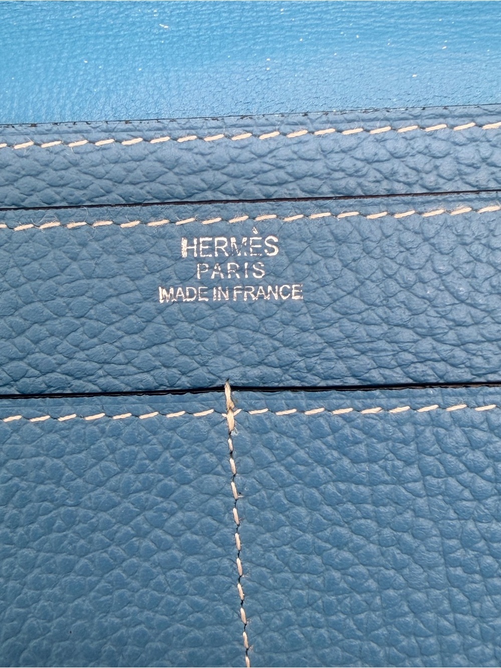 Hermes Dugon Blue Wallet💝💝💝 - Picture 7 of 9